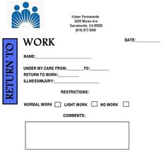 dr excuse note template