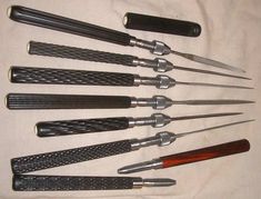Jewellers Silversmiths 115mm Fine Round Needle File Medium Cut