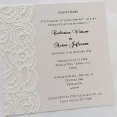 As Well Making It Easier For You Putting An Rsvp Card In Your Our Sally Wedding Invitation Gives You Plenty Of E To Include All The Details