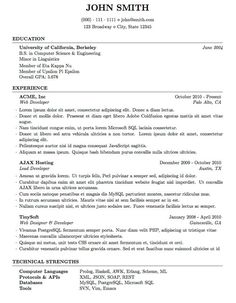 long lined cover letter latex template latex templates pinterest