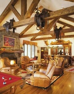 16 Awesome Western Living Room Decors Rooms Home Design And Decor Charming Western Ideas Playroom With Leather Seating Mini Bar Antler Wall