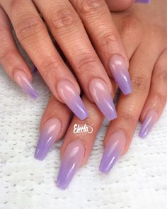 20 Best Purple ombre Nails images in 2019