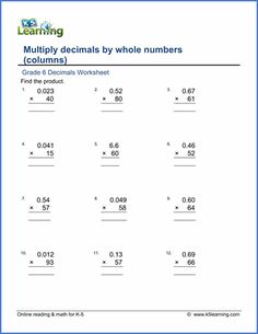 Best Decimal Multiplication Images Multiplying Decimals Grade Decimal Multiplication Worksheet Multiplying Decimals Free Math Worksheets Multiplication Worksheets Maths