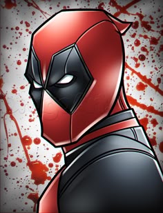 drawing deadpool easy