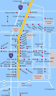 old vegas strip map Deland asian market deland fl