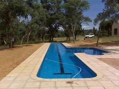 Backyard lap pool designs