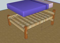 Platform Bed Frames Plans a better plan so you don't stub your toes. | diy projects Platform Bed Frames Plans a better plan so you don't stub your toes. | diy projects