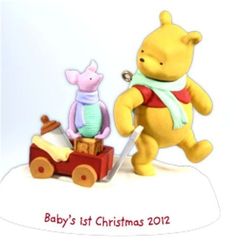 475 best winnie the pooh ornaments images on pinterest in 2018 winnie the pooh first christmas ornament