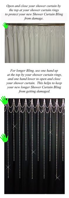 Zenna Home 96SS Double Roller Shower Curtain Hooks Chrome