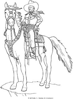 charming cowboy coloring pages details cowboy jpg