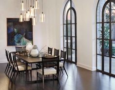 59 Best Dining Room Lighting Images On Pinterest In 2018 West Lake Residence Westlake Tx Modern Dining Room Lighting Table