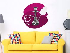 Wandtattoo Orient Shishas in verschiedenen Variationen Wanddekoration