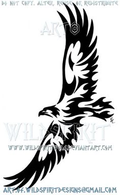Stencil w-076 Eagle ~ UMR Pared Stencil