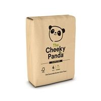 50 Count The Cheeky Panda 100 Percent Bamboo Dinner Napkin