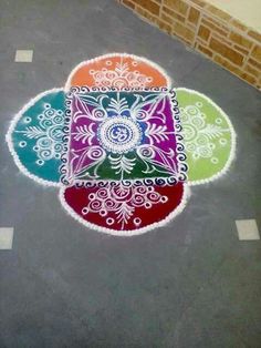Rangoli design for diwali hot