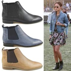 casual flat ankle boots