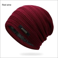 Egyptian Golden Totem Hat for Men and Women Winter Warm Hats Knit Slouchy Thick Skull Cap Black