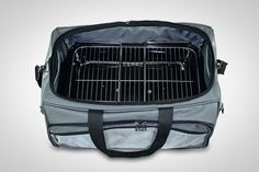 Buccaneer Portable Charcoal Grill /& Cooler Tote, ONIVA Black with Gray Accents a Picnic Time brand Ohio State Buckeyes