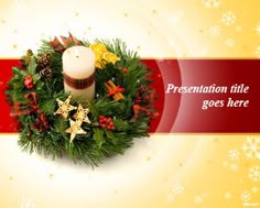 40 best christmas powerpoint template images on pinterest