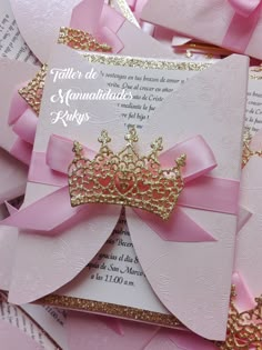 invitaciones de bautizo de manualidadeskukys en Etsy Disney, Quinceañera Invitaciones, Quince Años, Quinceñera, Baby Shower Princess, Quinceanera Invitations, Quinceanera Themes