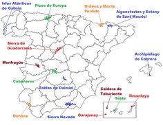 34 Ideas De Mapas Para España Mapas España Geografía