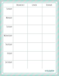 30 family meal planning templates weekly monthly budget tip junkie menu planning template printable