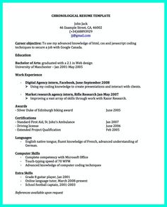 Samples Of Chronological Resumes Gorgeous Simple Resume Samples Free Basic Resume Samples For Free Resumes . Samples Of Chronological Resumes Gorgeous Simple Resume Samples Free Basic Resume Samples For Free Resumes .