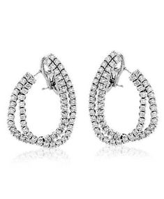 Mia Diamonds 14k Yellow Gold Gold Polished 3mm Twisted Hoop Earrings