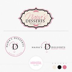 15 Best Pre Made Bakery Logo Images Bakery Logo Reposteria