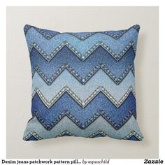 Malala Striped Grey// Blue Striped Cotton Cushion Cover