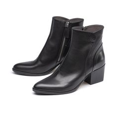 bottine noir fourre hardrige bottine noir fourre hardrige