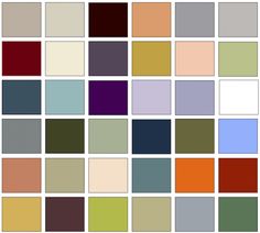 Art Deco color scheme ... Art Deco color scheme ...