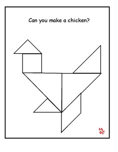 Selective image inside tangram template printable Smart image intended for tangram template printable