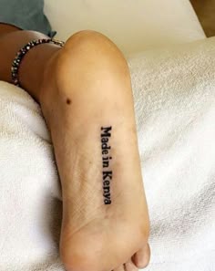 Made in usa tattoo bottom of foot Lesbian explore first time