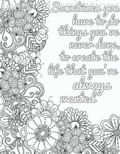 Adult Coloring Book Printable Pages By JoenayInspirations