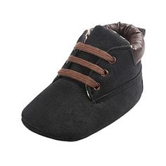1 Pair Baby Boy First Walkers Striped Canvas Casual Baby Shoes Fine Lovely