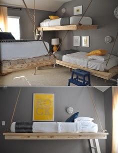 Ive Always Liked The Idea Of More Room Chairs From Ceiling Mommo Design Letti A Castello