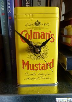 Homemade Tin Can Clock 1