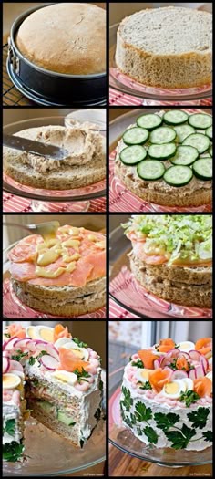 retro party food could the sandwich loaf make a comeback perfect smorgostorta scandinavian sandwich cake via panini happy recipe http www