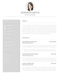 35 best elegant resume templates images in 2018 resume cover