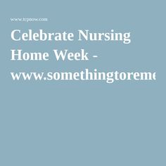 national nursing home week activity themes activities and creative