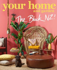 Get The Look Alex Corban S Balinese Botanical Your Home Alex Corban S Balinese Botanical Your Home Garden Magazine Cover The Block