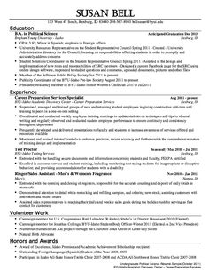 building a resume templates