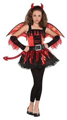 6 Pieces Halloween Devil Accessory Set Include Red Horns Devil Headbands Glitter Red Bow Tie Bendable Tail for Women Halloween Devil Costume Accessory