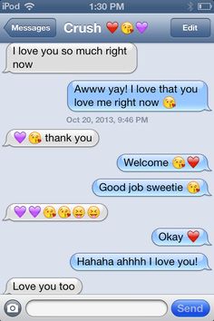emoji texts for girlfriend