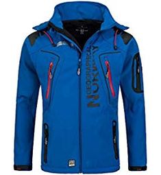 Sportliche Übergangs Winterjacke mit Kapuze BLACK MOOD print
