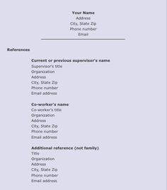 template for job resume