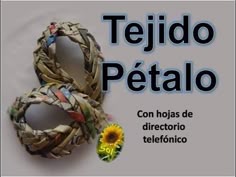 Tejido pétalo cestería con papel periódico - Petal basket weaving fabric with newspaper - YouTube
