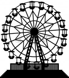 Ferris Wheel Ferris Wheel Clipart Black And White Clip Art