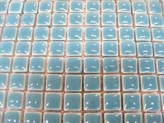 Mercury Ceramic Glazed 81 Mosaic Tiles 10 x10 x 4mm Tessera